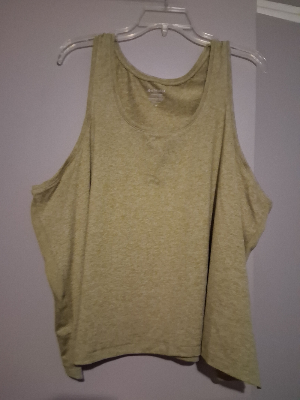 ATHLETA Uptempo Olive Green Relaxed Tank